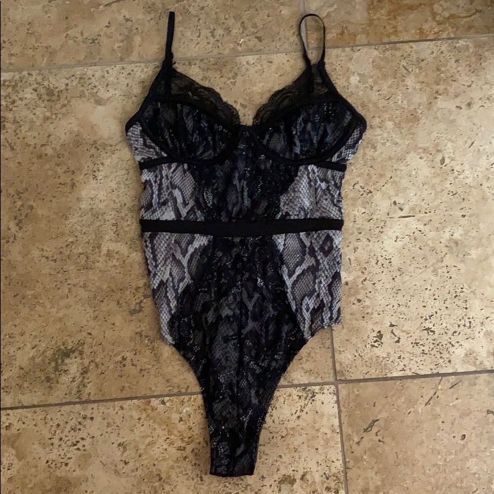 Snake Print Bodysuit